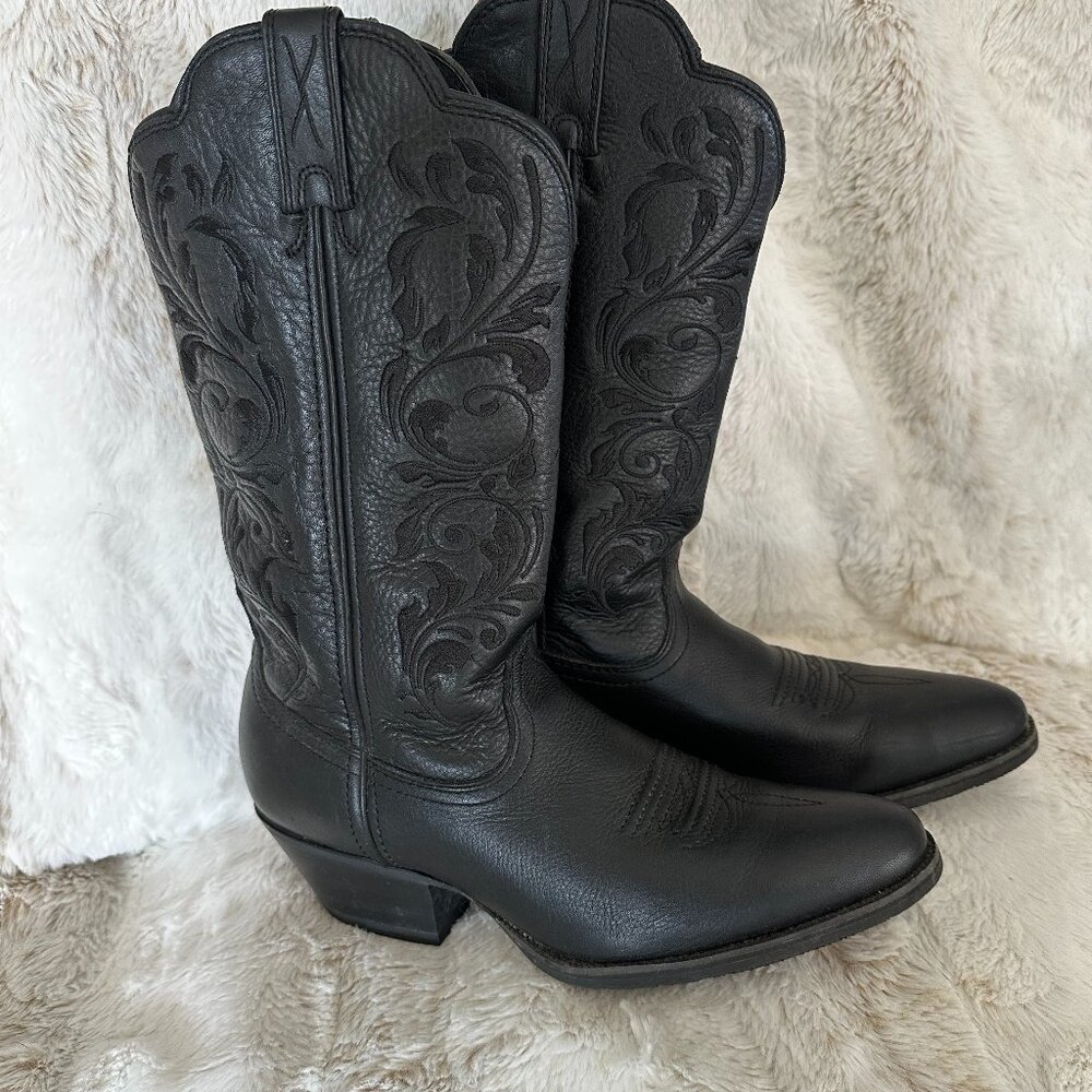 Twisted X Size 8 Black on Black